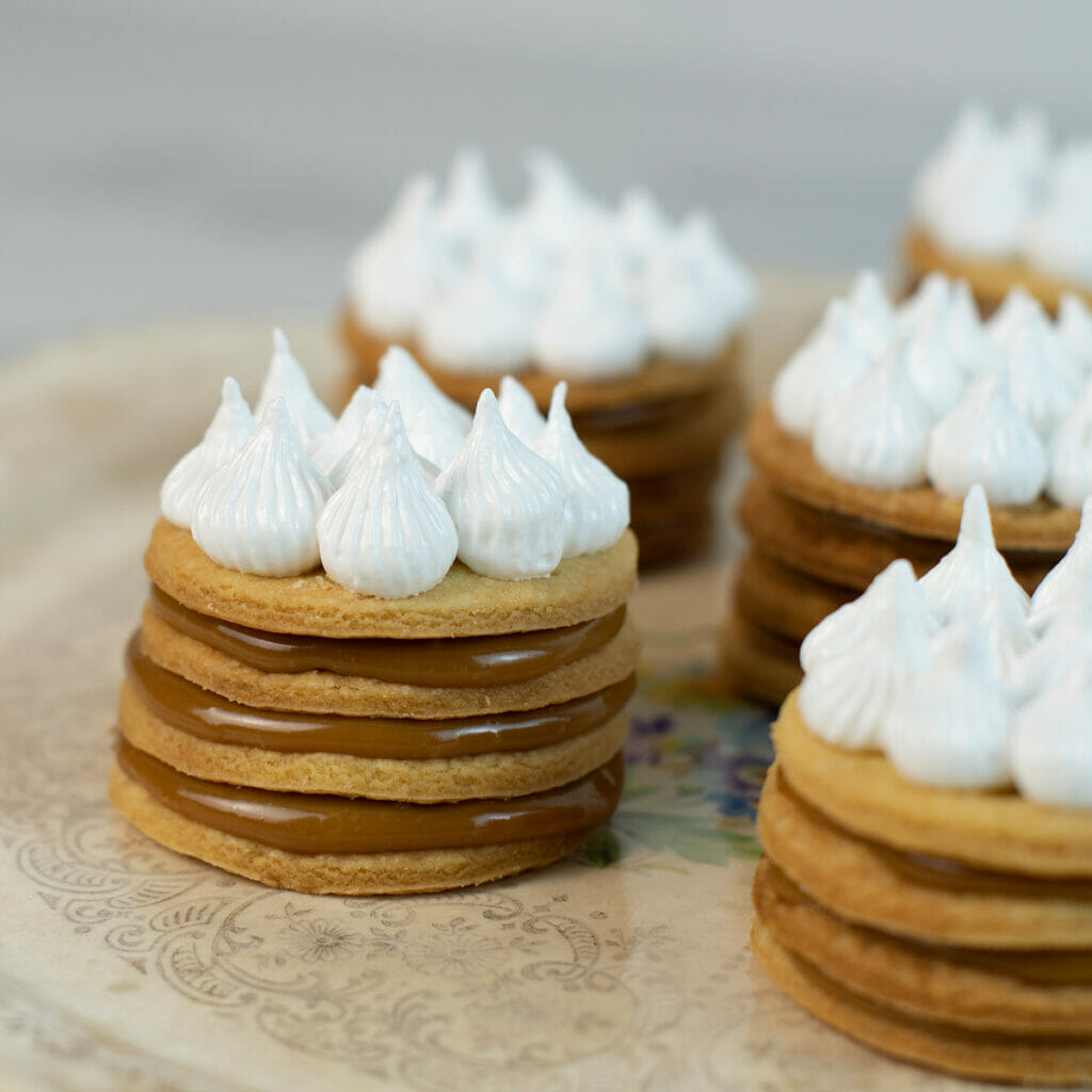 Mini Tortas de Manjar